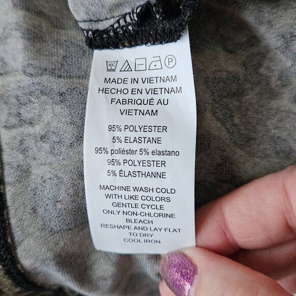 MICHAEL Michael Kors Leopard Print Zip Front Blouse – Size M - Picture 7 of 7